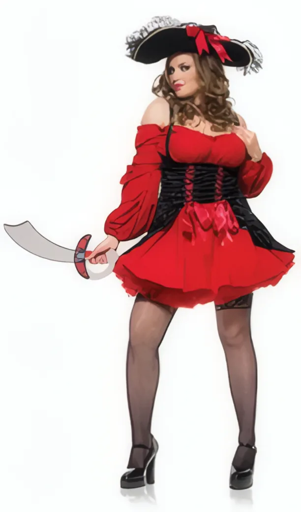 Disfraz de Bucanera XL